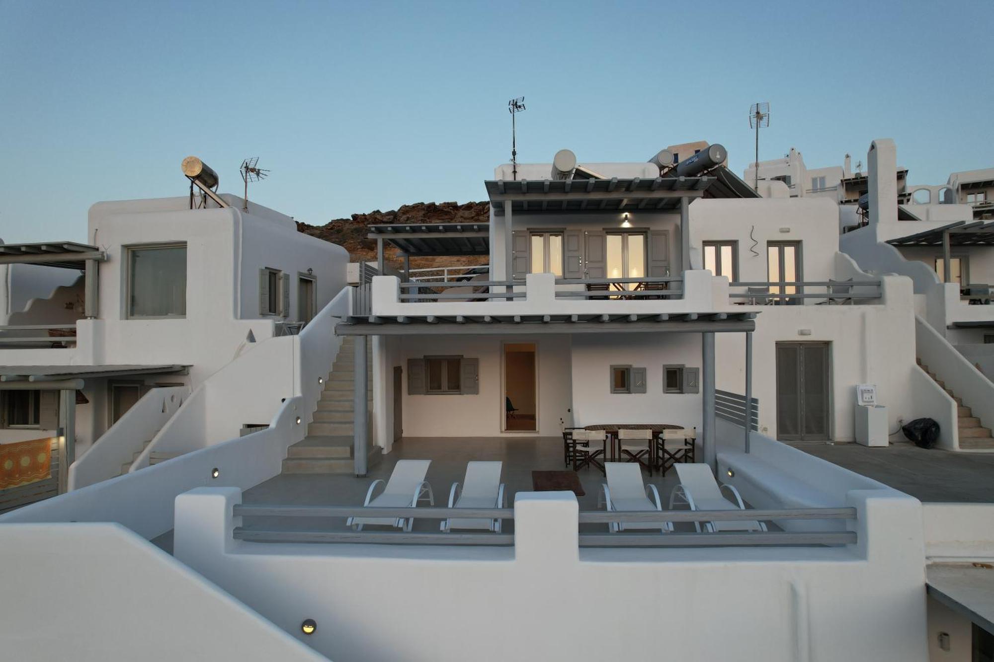 Merchia Bay Villas Mykonos Merchia Beach المظهر الخارجي الصورة