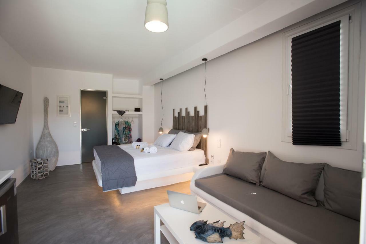 Merchia Bay Villas Mykonos Merchia Beach المظهر الخارجي الصورة